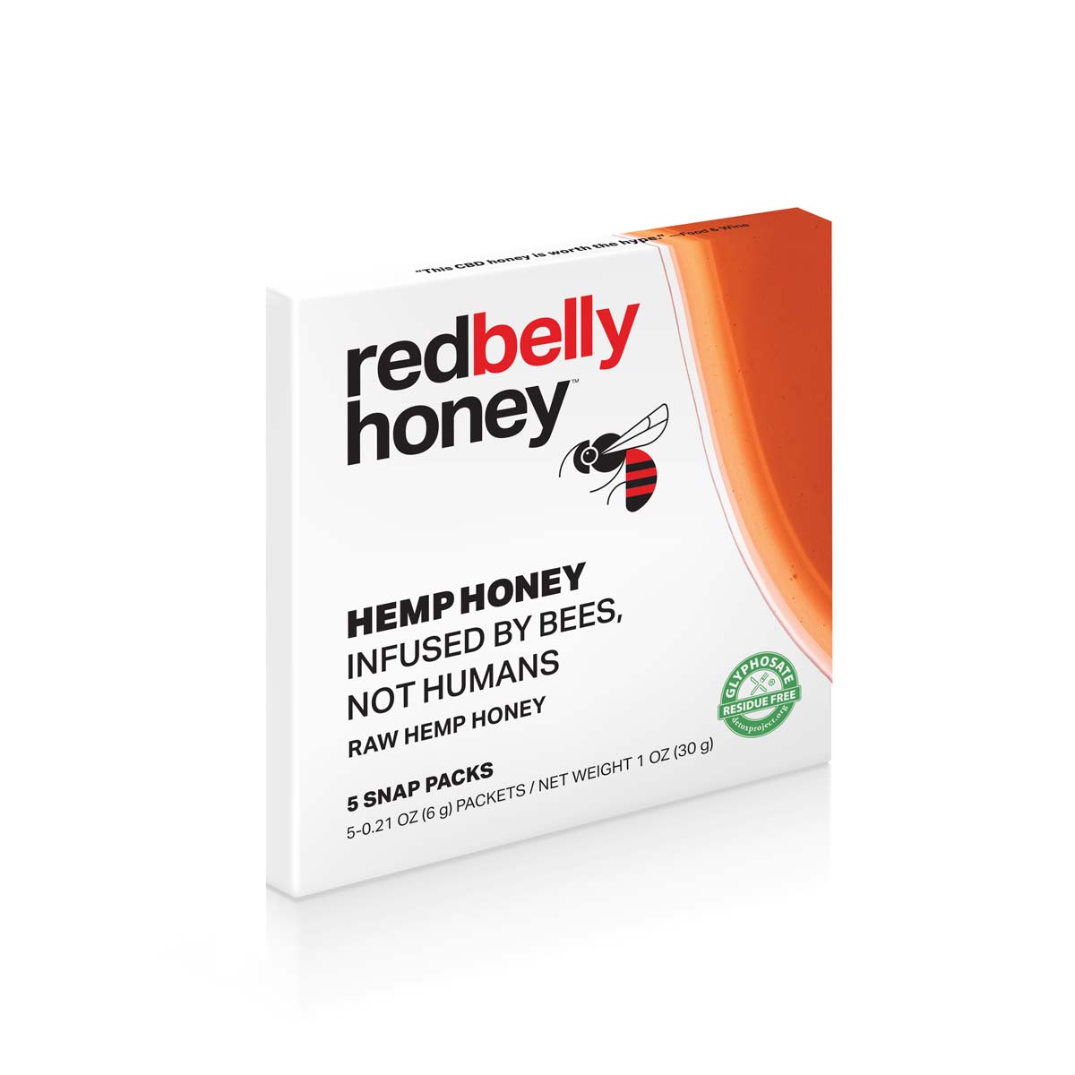 Red Belly Honey Snap Packs 5-pack