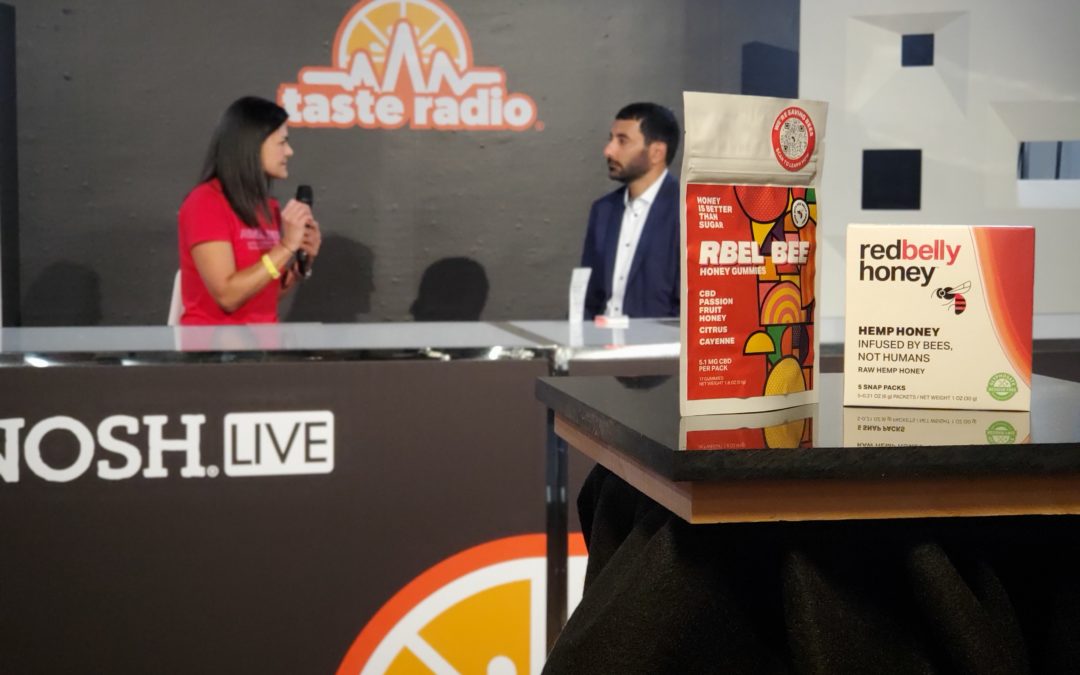 Founder Joline Rivera with Ray Latif on Taste Radio at Nosh Live 2022