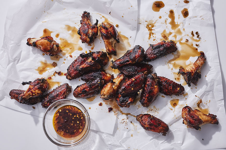 Chino Latino Chicken Wings with Red Belly Honey